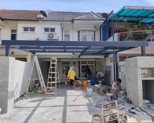 Car Porch Roof Replacement