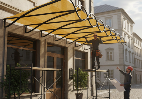Commercial Awning Roofing Services in singapore