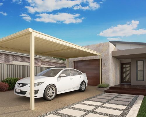 Custom Car Porch Design